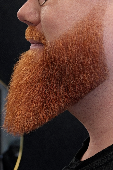 Skägg och fade hos Adam's Frisör