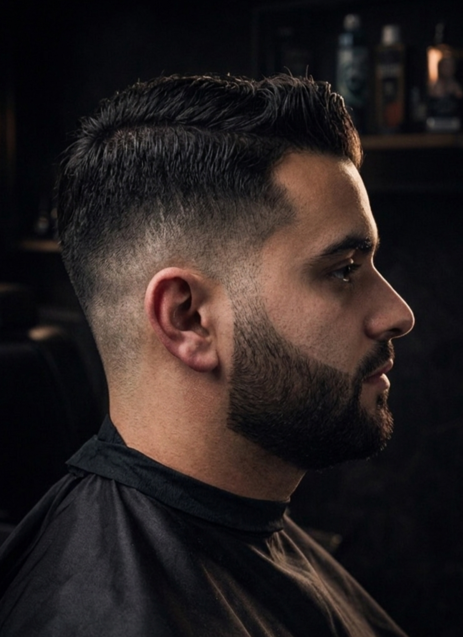 Professionell skäggtrimning hos Adam's Frisör i Örnsköldsvik